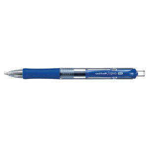 Automatic gel pen Signo RETRACTABLE, 0.7mm, blue