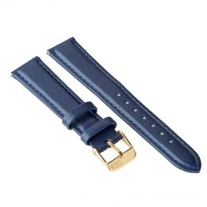 Cinturino per orologio ZIZ (blu notte, oro) (4700083)