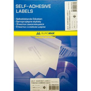 Self-adhesive labels 16 pcs., 105x37.1 mm (100 sheets)