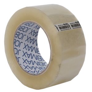 Adhesive packaging tape transparent 48mm x 200yd x 40µm, JOBMAX