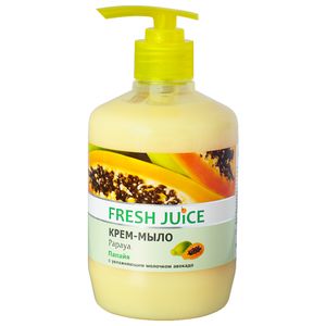 Jabón líquido en crema, 460 ml, con leche hidratante de aguacate y papaya