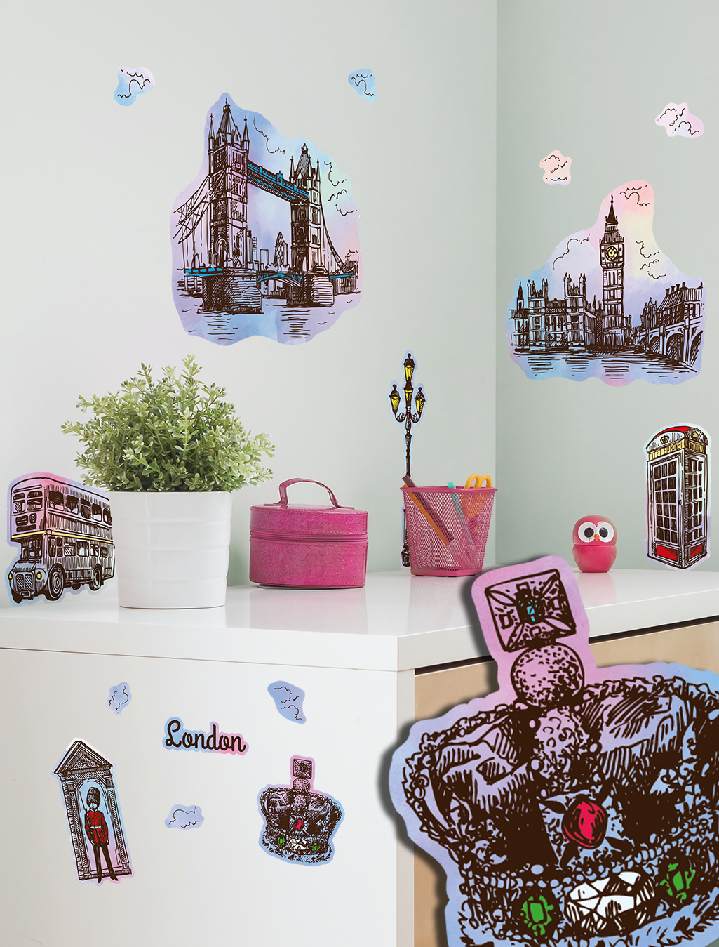 Wall stickers. London (TP168)