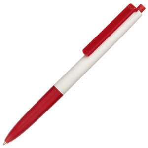 Długopis - Basic nowy (Ritter Pen) Biało-czerwony
