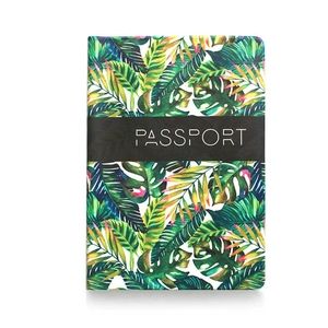 Protège passeport ZIZ "Feuilles de palmier" (10104)