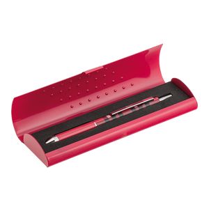 Ballpoint pen 4 in 1 "Scotland", pink", in gift case