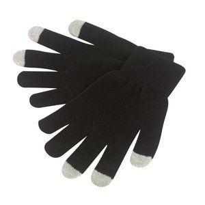 Taktile (Touch-)Handschuhe CONTACT, schwarz