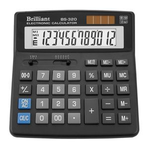 Calculadora Brilliant BS-320, 12 dígitos