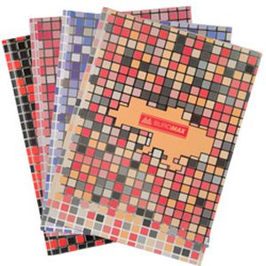 Stationery book MOSAIC, A4, 80 sheets, squared