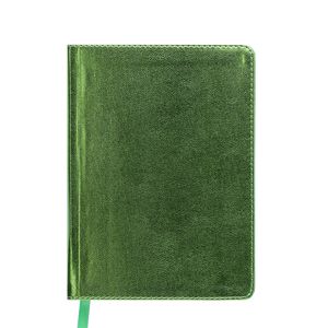 Tagebuch undatiert METALLIC, A6, hellgrün