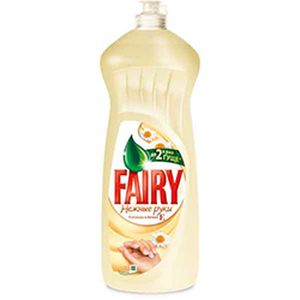 Detergente para platos FAIRY Manos suaves, 1l, Manzanilla y vitamina E
