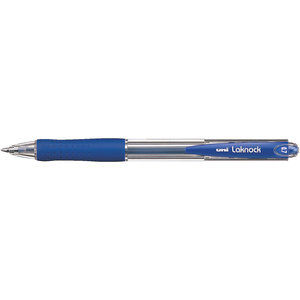 Automatischer Kugelschreiber LAKNOCK, 0,5 mm, blau