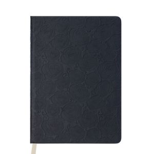 Diary dated 2019 FLEUR, A5, 336 pages, black