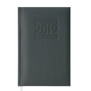 Tagebuch datiert 2019 BELCANTO, A6, 336 Seiten, dunkelgrün