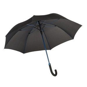 Parapluie canne CANCAN, noir-bleu