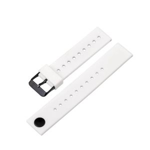 Watch strap 6 seconds ZIZ silicone white (2000045)
