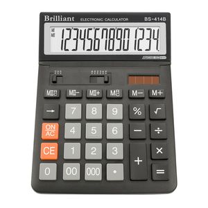 Calculatrice Brilliant BS-414B, 14 chiffres
