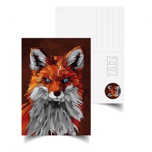 Postcard "Fox" (39030)