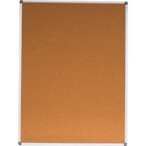 Cork board, 90x120cm, aluminum frame