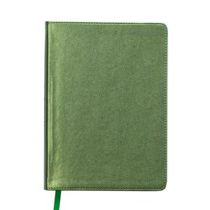 Tagebuch undatiert METALLIC, A5, grün