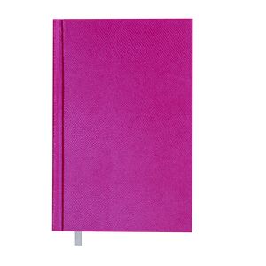 Undated diary PERLA, A6, 288 pages, raspberry