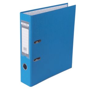 Rejestrator jednostronny A4 LUX, JOBMAX, szer. końcówki 70mm, kolor jasnoniebieski