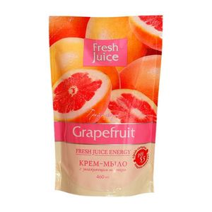 Liquid cream soap, doy-pack, 460 ml, with moisturizing grapefruit milk