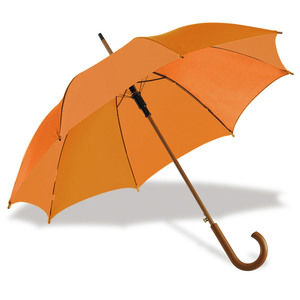 Parapluie en canne, orange