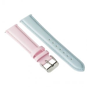 Watch strap ZIZ (pink - blue, silver) (4700086)