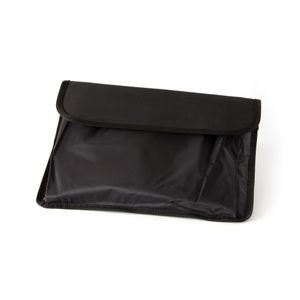 Cosmetic bag BLACK with Velcro