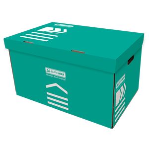 Archive box, BUROMAX, turquoise