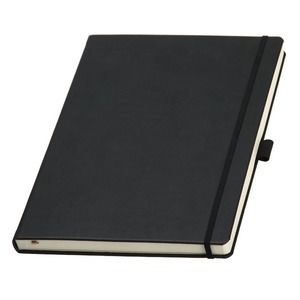 Notebook, black Tukson A4 (Ivory Line)