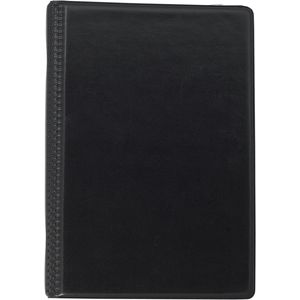 Porte-cartes de visite en vinyle BUROMAX pour 120 cartes de visite, noir