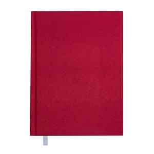 Tagebuch undatiert PERLA, A5, rot