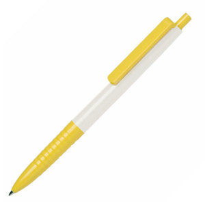 Stift Basic (Ritter Stift) Weiß-Gelb