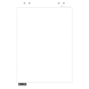 Flipchart paper block, 20 sheets, 64 x 90cm
