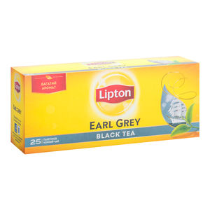 Tè nero EARL GREY 25x2g, "Lipton", sacchetto