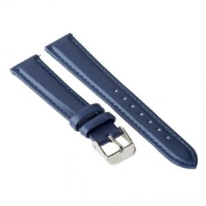 Watch strap ZIZ (night blue, silver) (4700067)
