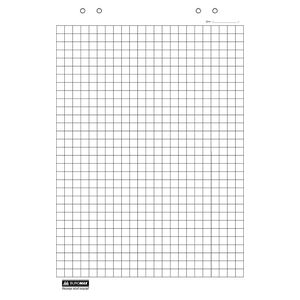 Flipchart paper block, 20 sheets, square, 64 x 90cm