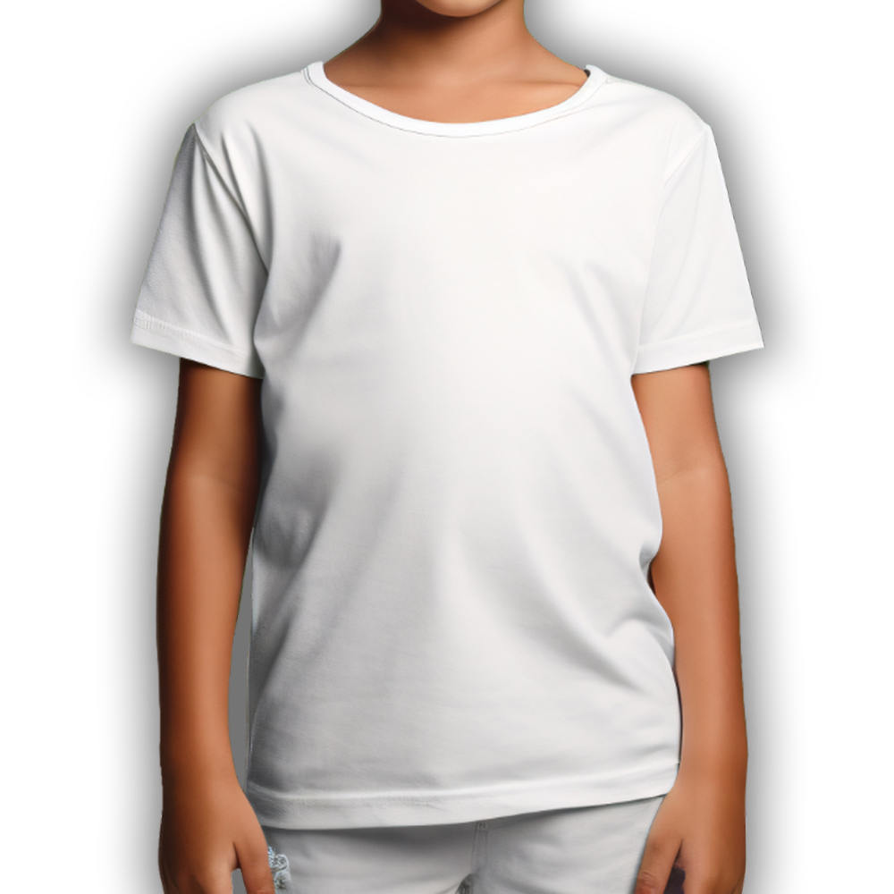 Camiseta infantil "Virshoyidi", blanca, 5-6 años