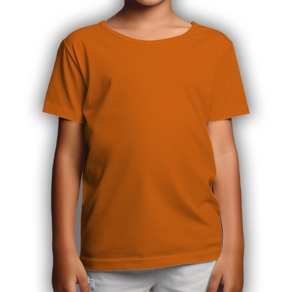Kinder-T-Shirt „Virshoyidi“, orange, 3-4 Jahre