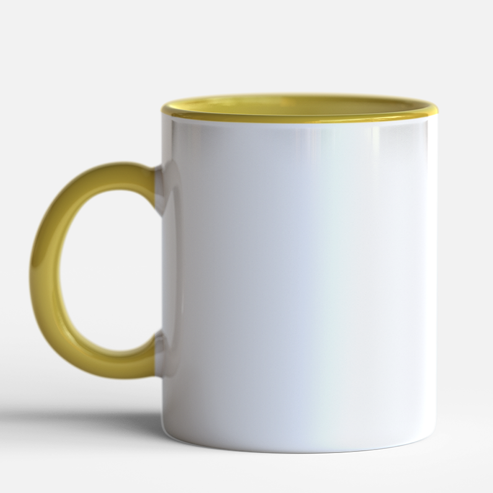 Чашка "Віршоїди", жовта