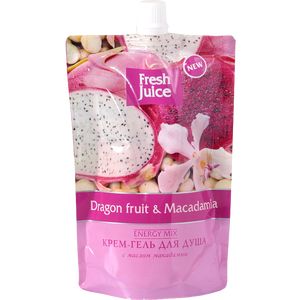 Liquid cream soap, doy-pack, 460 ml, fragipani and dragon fruit