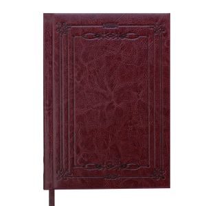 Diary undated SAGA, A5, dark brown