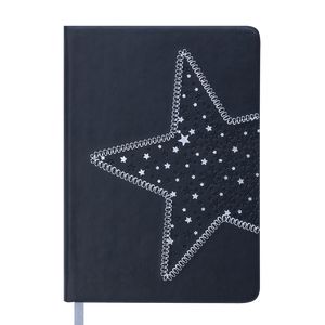 Undated diary STELLA, A6, 288 pages, black