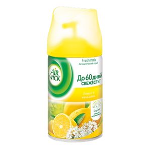 Ersatzflasche für Lufterfrischer AIRWICK, 250 ml, Zitrone und Ginseng
