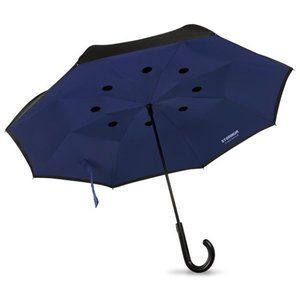 Umbrella DUNDEE semi-automatic, Ø102X70 cm blue