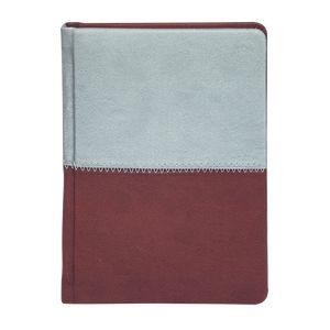 Diary undated QUATTRO, A6, burgundy+gray