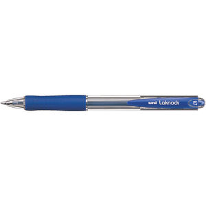Bolígrafo automático LAKNOCK, 0,7 mm, azul