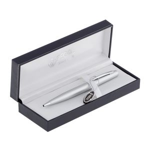 Ballpoint pen in gift case L, chrome
