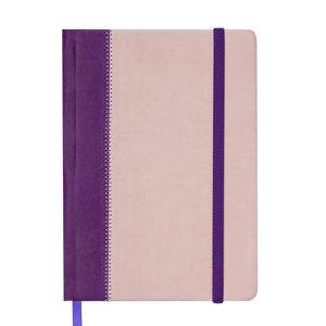 Agenda fechada 2019 SIENNA, A5, 336 páginas, violeta-beige